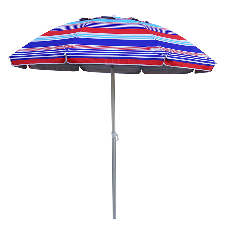 UV Protection Steel Beach paraply med tilt Bu1920-2