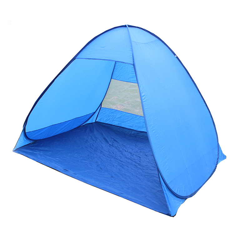 180T Nylon UV50+ Outdoor Camping Essential solkrem og vindtett dobbelt pop-up strandtelt TN1911-4